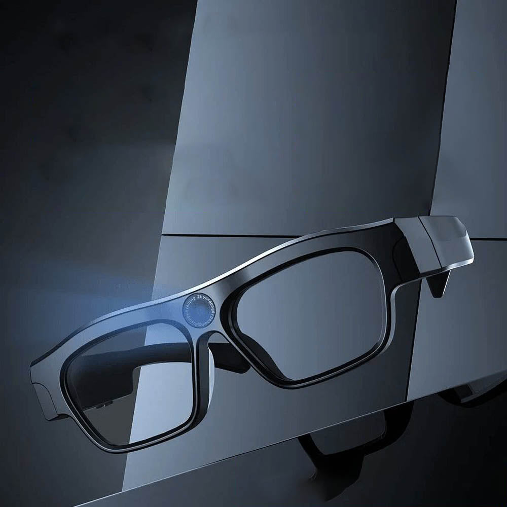 2K HD Sunglasses Sports Glasses Camera Camcorder Full Rim with Speaker