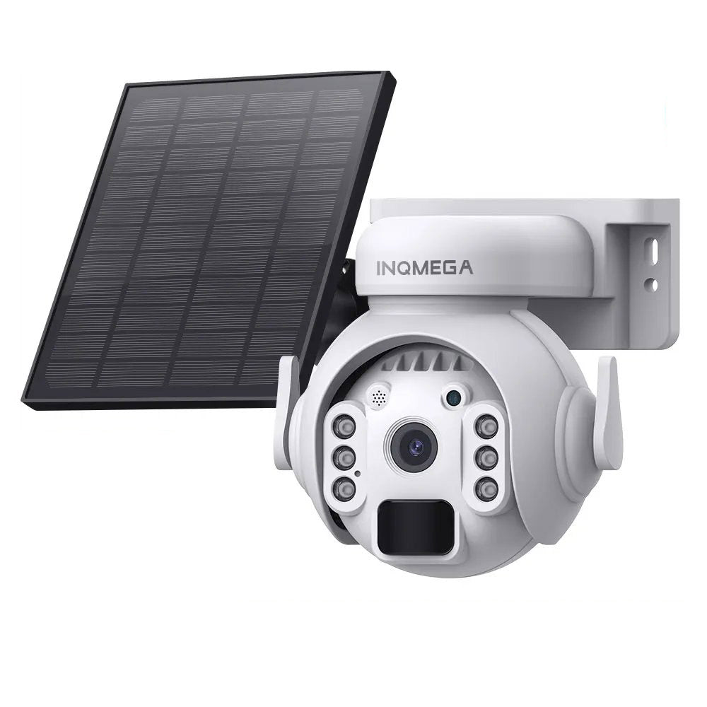 INQMEGA 5MP 4G/WiFi Solar Powered Security Surveillance CCTV Camera